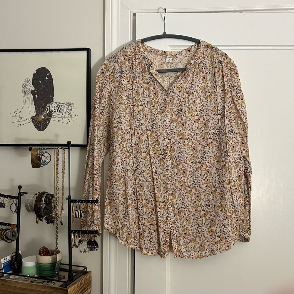 Old Navy Floral Blouse